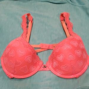 Fruit of the loom 34C push-up bra pink like new